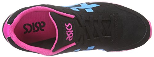 Asics Curreo Hn537-9039, Zapatillas Unisex Adulto, Negro (Black/Atomic Blue 9039), 39 EU