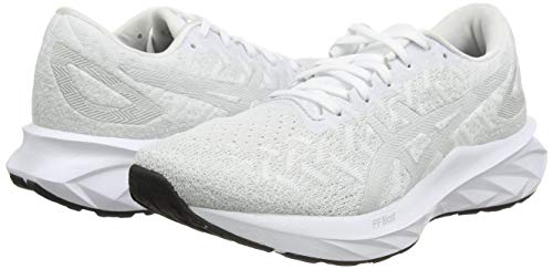 ASICS Dynablast, Zapatillas Mujer, White/Glacier Grey, 37.5 EU ASICS Dynablast, Zapatillas Mujer, White/Glacier Grey, 37.5 EU