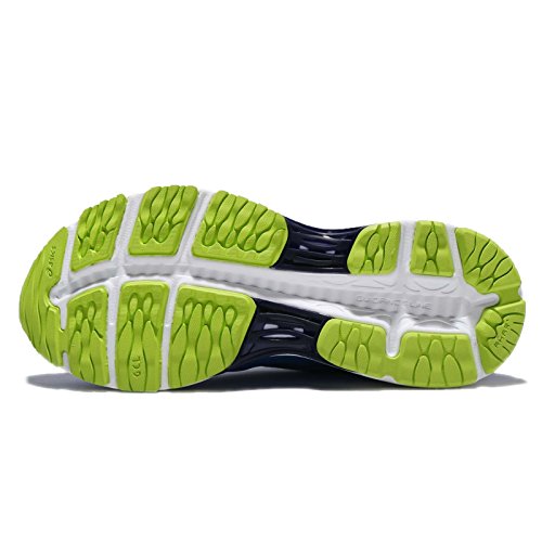 Asics Gel-Cumulus 19, Zapatillas de Gimnasia Hombre, Azul (Directoire Blue / Peacoat / Energy Green), 42 EU Asics Gel-Cumulus 19, Zapatillas de Gimnasia Hombre, Azul (Directoire Blue / Peacoat / Energy Green), 42 EU
