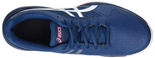 ASICS Gel-Game 7 Clay, Zapatos de Tenis Hombre, Mako Blue Pure Silver Cover Case Azul, 45 EU