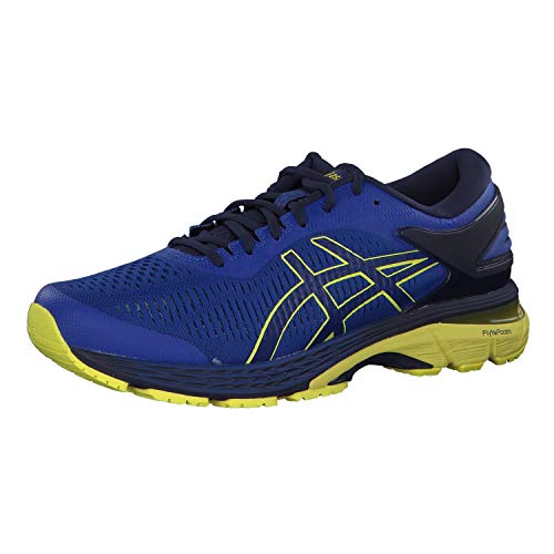 Asics Gel-Kayano 25, Zapatillas de Running para Hombre, Azul Blue/Lemon Spark 401, 40 EU Asics Gel-Kayano 25, Zapatillas de Running para Hombre, Azul Blue/Lemon Spark 401, 40 EU