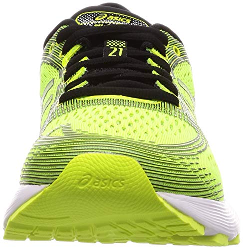 Asics Gel-Nimbus 21, Zapatillas de Running Hombre, Amarillo (Safety Yellow/Black 750), 44.5 EU