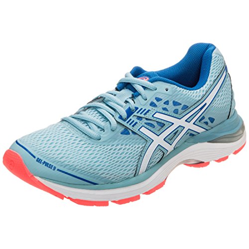 Asics Gel-Pulse 9, Zapatillas de Entrenamiento Mujer, Azul (Porcelain Blue/White/Bleu Victoria 1401), 37 EU