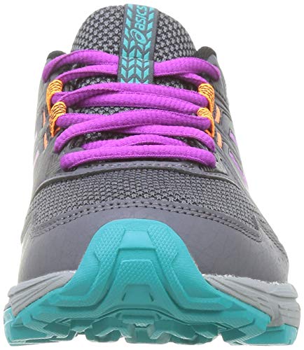 Asics Gel-Venture 8 GS, Zapatos para Correr Unisex Adulto, Carrier Grey/Orchid, 39 EU