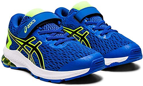 Asics Gt-1000 9 PS, Running Shoe Boys, Tuna Blue/Negro, 32.5 EU