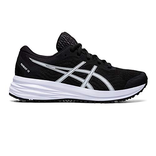 ASICS Patriot 12 GS, Zapatillas para Correr, Black Pink Salt, 35 EU