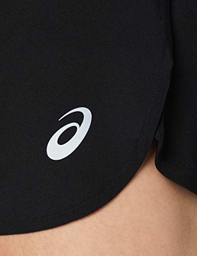 ASICS Silver Split Short Pantalones Cortos, Negro (Black 2011a008-001), L para Hombre ASICS Silver Split Short Pantalones Cortos, Negro (Black 2011a008-001), L para Hombre