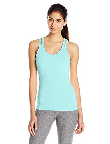 ASICS Studio Fit-Sana Contour Tank para Mujer, Mujer, 124410, Copa de Playa, XS