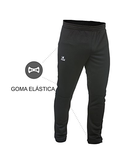 Asioka 189/17 Pantalones de Chándal, Hombre, Negro, M Asioka 189/17 Pantalones de Chándal, Hombre, Negro, M