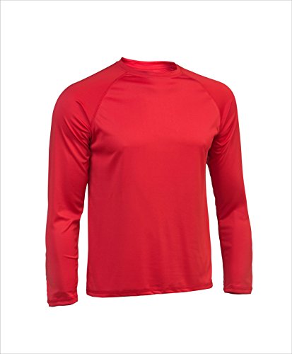 Asioka 300/14 Camiseta Deportiva de Manga Larga, Unisex Adulto, Rojo, L Asioka 300/14 Camiseta Deportiva de Manga Larga, Unisex Adulto, Rojo, L