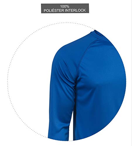 Asioka 300/14 Camiseta Deportiva de Manga Larga, Unisex Adulto, Royal, XL Asioka 300/14 Camiseta Deportiva de Manga Larga, Unisex Adulto, Royal, XL