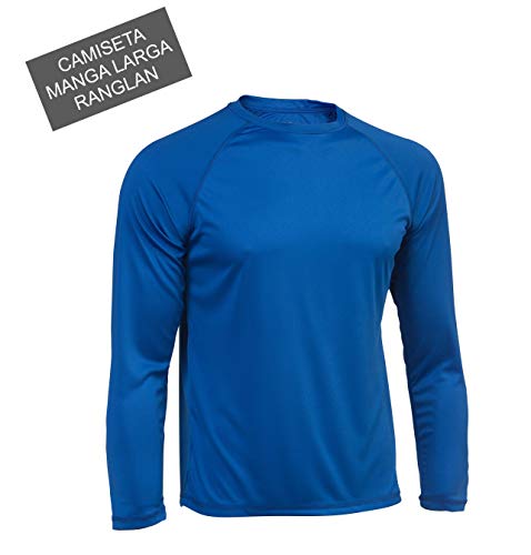 Asioka 300/14 Camiseta Deportiva de Manga Larga, Unisex Adulto, Royal, XL Asioka 300/14 Camiseta Deportiva de Manga Larga, Unisex Adulto, Royal, XL