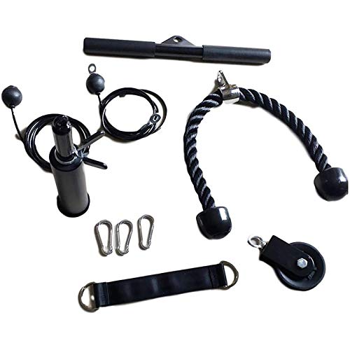 Asolym Rodillo de Muñeca para Antebrazo Entrenador de Fuerza para Brazos con Sistema de Polea de Alto Rendimiento DIY Máquina de Cable de Polea de Fitness para Jalones de lat Asolym Rodillo de Muñeca para Antebrazo Entrenador de Fuerza para Brazos con Sistema de Polea de Alto Rendimiento DIY Máquina de Cable de Polea de Fitness para Jalones de lat