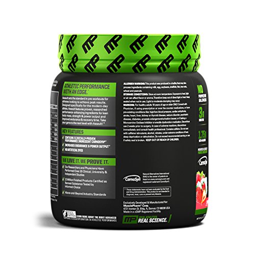 Assault Pre-Workout 30 servings Fresa