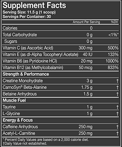 Assault Pre-Workout 30 servings Fresa