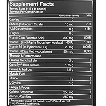 Assault Pre-Workout 30 servings Manzana verde Assault Pre-Workout 30 servings Manzana verde