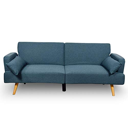 Astan Hogar Sofá Cama 3 Plazas, Tapizado Tela. Modelo Axel AH-AR40600DN, Azul Denim, Astan Hogar Sofá Cama 3 Plazas, Tapizado Tela. Modelo Axel AH-AR40600DN, Azul Denim,