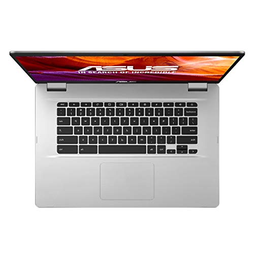 ASUS Chromebook Z1500CN-EJ0165 - Ordenador portátil de 15.6" FullHD (Intel Pentium N4200, 8GB RAM, 64GB EMMC, Intel HD Graphics 505, Chrome OS) Plata - Teclado QWERTY Español