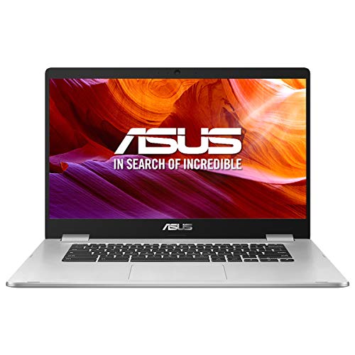 ASUS Chromebook Z1500CN-EJ0165 - Ordenador portátil de 15.6" FullHD (Intel Pentium N4200, 8GB RAM, 64GB EMMC, Intel HD Graphics 505, Chrome OS) Plata - Teclado QWERTY Español