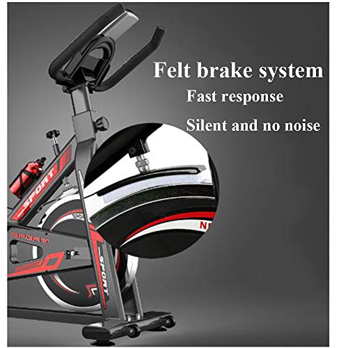 ASZX Bicicleta de Spinning de Ciclismo de Ejercicio con Pantalla LED, Bicicleta aeróbica de Fitness de Altura Ajustable para Interiores, Equipo de Entrenamiento Cardiovascular para el hogar ASZX Bicicleta de Spinning de Ciclismo de Ejercicio con Pantalla LED, Bicicleta aeróbica de Fitness de Altura Ajustable para Interiores, Equipo de Entrenamiento Cardiovascular para el hogar
