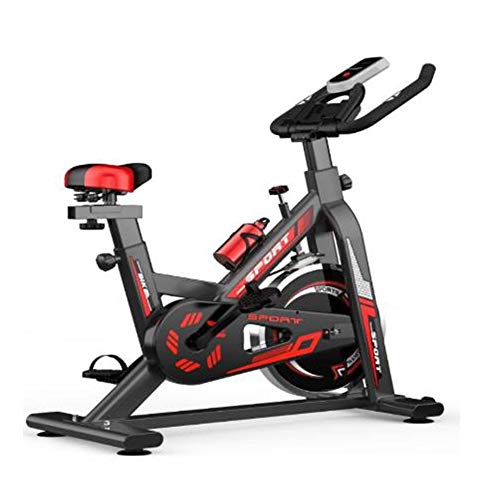 ASZX Bicicleta de Spinning de Ciclismo de Ejercicio con Pantalla LED, Bicicleta aeróbica de Fitness de Altura Ajustable para Interiores, Equipo de Entrenamiento Cardiovascular para el hogar