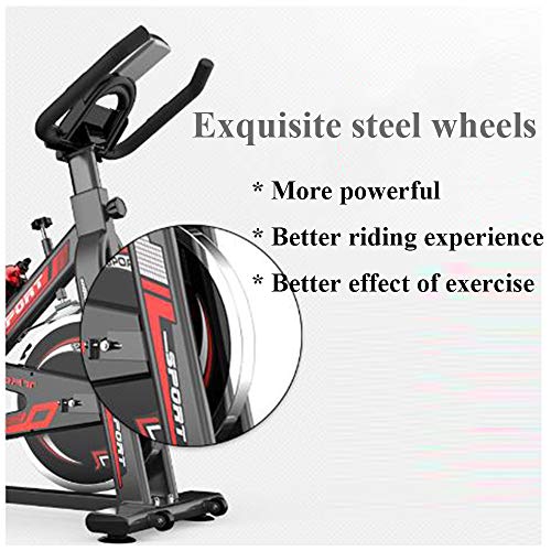 ASZX Bicicleta de Spinning de Ciclismo de Ejercicio con Pantalla LED, Bicicleta aeróbica de Fitness de Altura Ajustable para Interiores, Equipo de Entrenamiento Cardiovascular para el hogar ASZX Bicicleta de Spinning de Ciclismo de Ejercicio con Pantalla LED, Bicicleta aeróbica de Fitness de Altura Ajustable para Interiores, Equipo de Entrenamiento Cardiovascular para el hogar