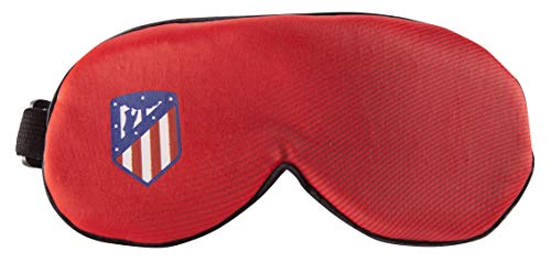 Atlético de Madrid Antifaz para Dormir - Producto Oficial del Equipo, 100% Anti-Luz, con Goma Flexible Ajustable y Tacto Suave Atlético de Madrid Antifaz para Dormir - Producto Oficial del Equipo, 100% Anti-Luz, con Goma Flexible Ajustable y Tacto Suave