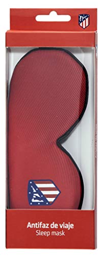 Atlético de Madrid Antifaz para Dormir - Producto Oficial del Equipo, 100% Anti-Luz, con Goma Flexible Ajustable y Tacto Suave Atlético de Madrid Antifaz para Dormir - Producto Oficial del Equipo, 100% Anti-Luz, con Goma Flexible Ajustable y Tacto Suave