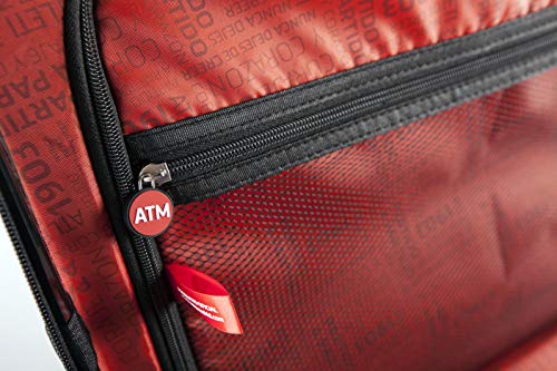 Atlético de Madrid Maleta Equipaje de Mano - Producto Oficial del Equipo, Rígida y con Sistema de Cierre de Seguridad TSA Atlético de Madrid Maleta Equipaje de Mano - Producto Oficial del Equipo, Rígida y con Sistema de Cierre de Seguridad TSA
