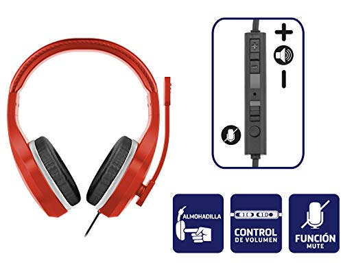 ATM Atletico de Madrid Auriculares gaming - accesorio PS4, PS4 Pro, Xbox One, PC