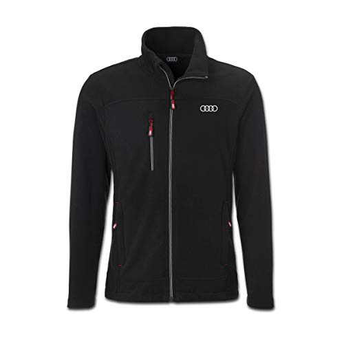 Audi collection 313170190 - Chaqueta de forro polar para hombre, color negro, talla S