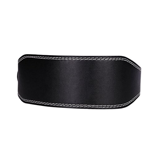 Auntwhale Cinturón de Levantamiento de Pesas de PVC Cinturón de Levantamiento de Pesas Powerlifting Lumbar Protection Men Adultos Gym Fitness Equipment Black Auntwhale Cinturón de Levantamiento de Pesas de PVC Cinturón de Levantamiento de Pesas Powerlifting Lumbar Protection Men Adultos Gym Fitness Equipment Black