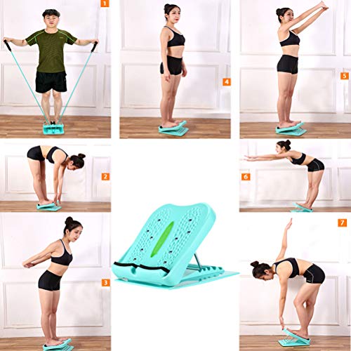 Auplew - Taburete plegable con pedal, tabla de estiramiento, placas para ejercicios, para adelgazar las piernas, tabla de ejercicios, mini máquina de entrenamiento de ejercicios paso a paso, para Auplew - Taburete plegable con pedal, tabla de estiramiento, placas para ejercicios, para adelgazar las piernas, tabla de ejercicios, mini máquina de entrenamiento de ejercicios paso a paso, para
