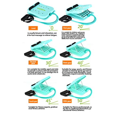 Auplew - Taburete plegable con pedal, tabla de estiramiento, placas para ejercicios, para adelgazar las piernas, tabla de ejercicios, mini máquina de entrenamiento de ejercicios paso a paso, para Auplew - Taburete plegable con pedal, tabla de estiramiento, placas para ejercicios, para adelgazar las piernas, tabla de ejercicios, mini máquina de entrenamiento de ejercicios paso a paso, para