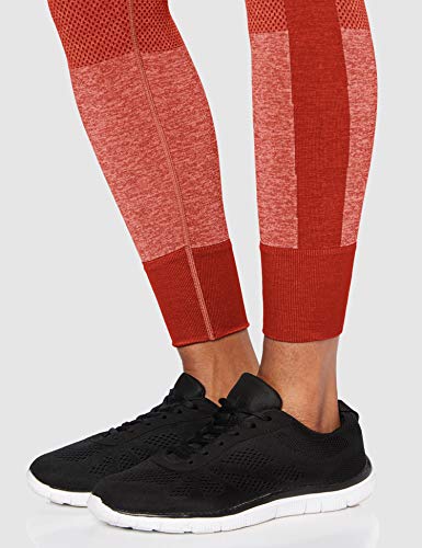 AURIQUE ST0092 Leggings de Deporte, Rojo, 42