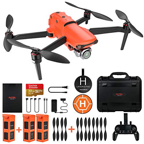 Autel Robotics EVO 2 Pro Drone con 6K HDR Video para Profesionales, Paquete Resistente con €429 Kit de Accesorios de Valor (Manual de Usuario Solo en Inglés)