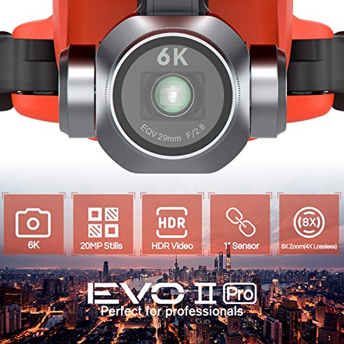 Autel Robotics EVO 2 Pro Drone con 6K HDR Video para Profesionales, Paquete Resistente con €429 Kit de Accesorios de Valor (Manual de Usuario Solo en Inglés)