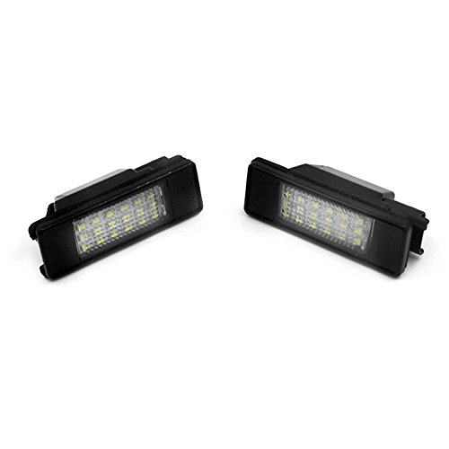 Auto Wayfeng WF® LED SMD Luz de matrícula para CITROEN C2 3D / C3 5D / C4 3D / C4 5D / C5 4D / C5 5D / C6 4D / C8 4D DS3 3D