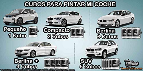 AutoFullCar - Full Dip Azul Metalizado Bote 4 litros Vinilo LÍQUIDO FULLDIP PLASTIDIP Listo para Pintar AutoFullCar - Full Dip Azul Metalizado Bote 4 litros Vinilo LÍQUIDO FULLDIP PLASTIDIP Listo para Pintar