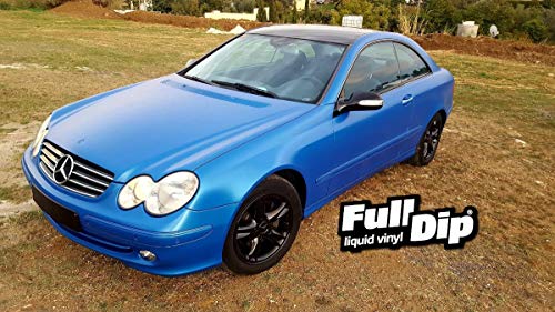 AutoFullCar - Full Dip Azul Metalizado Bote 4 litros Vinilo LÍQUIDO FULLDIP PLASTIDIP Listo para Pintar