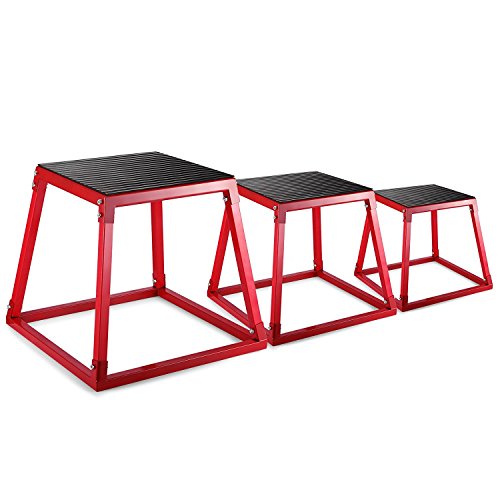 Autovictoria PlyoBox Set Plyometric Box Ejercicio 12"Plyometric Platform Jump Box Ejercicio 18" Plyometric Jump Boxes 24"Caja de Fitness Set para Entrenamiento de Salto (Set of 12, 14, 24) Autovictoria PlyoBox Set Plyometric Box Ejercicio 12"Plyometric Platform Jump Box Ejercicio 18" Plyometric Jump Boxes 24"Caja de Fitness Set para Entrenamiento de Salto (Set of 12, 14, 24)
