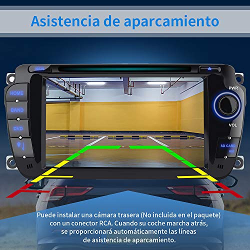 AWESAFE [Android 10.0 2GB+32GB] Radio Coche para Seat Ibiza 2009-2013, Autoradio de 7 Pulgadas con Pantalla Táctil 2 DIN de Seat Ibiza