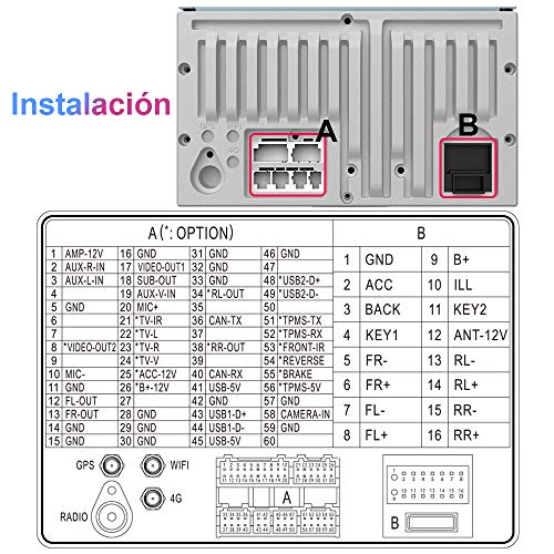 AWESAFE Radio Coche 7 Pulgadas con Pantalla Táctil 2 DIN para VW Golf, Autoradio con Bluetooth/GPS/FM/RDS/CD DVD/USB/SD, Apoyo Mandos Volante, Mirrorlink y Aparcamiento