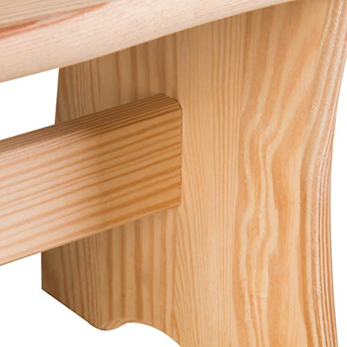 axentia de Madera Taburete de Paso - 100% Certificado FSC Madera de Pino, rústico Vintage Taburete de Paso para Adultos y niños - Madera Reposapiés 40 X 20 X 22 cm axentia de Madera Taburete de Paso - 100% Certificado FSC Madera de Pino, rústico Vintage Taburete de Paso para Adultos y niños - Madera Reposapiés 40 X 20 X 22 cm