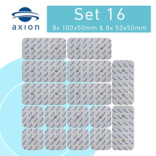 axion set de electrodos - 16 parches para tens ems - compatibles con COMPEX
