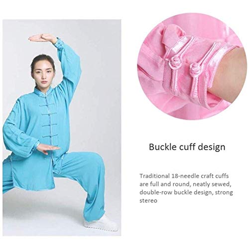 Axpdefi Traje de Tai Chi para Mujer, Uniforme de meditación Zen Tradicional China Ropa de Artes Marciales Kung Fu Ejercicios matutinos Ropa Traje de Yoga (Color: Negro, Talla: Grande) Axpdefi Traje de Tai Chi para Mujer, Uniforme de meditación Zen Tradicional China Ropa de Artes Marciales Kung Fu Ejercicios matutinos Ropa Traje de Yoga (Color: Negro, Talla: Grande)
