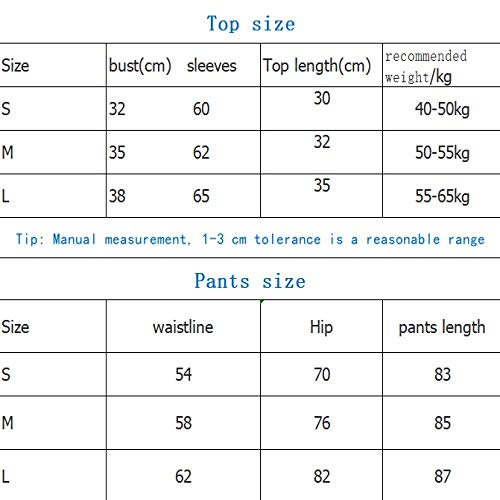 ayingzhenxiao Vital Women Sport Suit Yoga Set Gym Workout Clothes Manga Larga Fitness Crop Top + High Waist Energy Leggings sin Costuras S 2darkgrayset