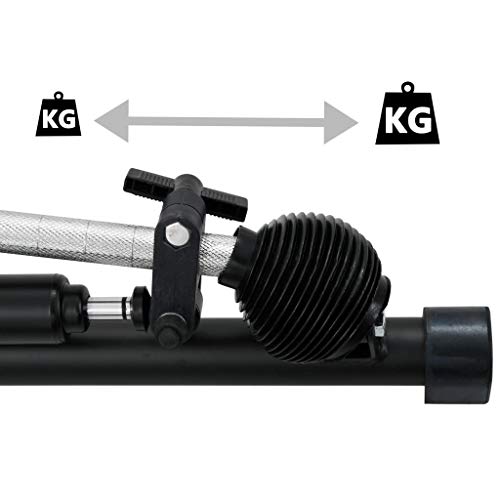 AYNEFY Aparato de remo para fitness, máquina de remo para el hogar, máquina de remo aeróbico, dispositivo de fitness, para interiores, remo de 5 niveles de resistencia hidráulica AYNEFY Aparato de remo para fitness, máquina de remo para el hogar, máquina de remo aeróbico, dispositivo de fitness, para interiores, remo de 5 niveles de resistencia hidráulica