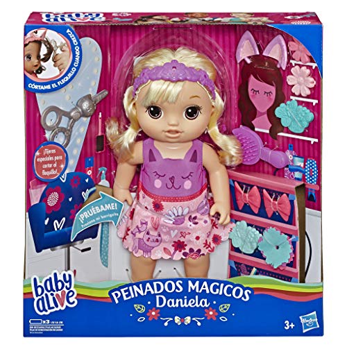 Baby Alive Muñeca Daniela peinados mágicos (Hasbro E5241SC1) Baby Alive Muñeca Daniela peinados mágicos (Hasbro E5241SC1)
