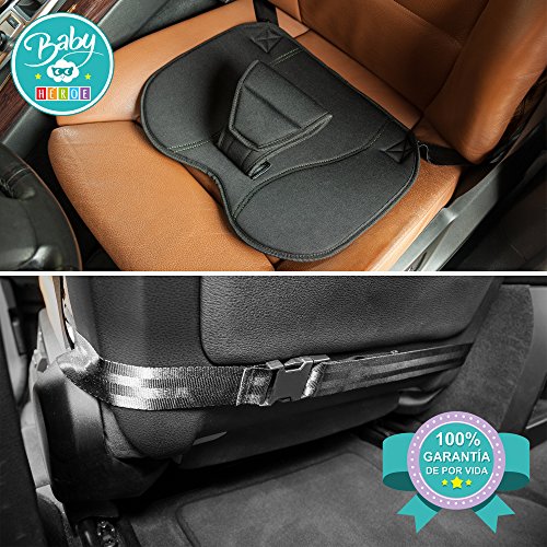 BABY HEROE - Cinturón de seguridad embarazada. Cinturón de uso obligatorio durante el embarazo, ajustable a cualquier asiento y coche